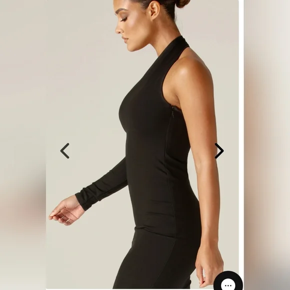 NWT Alieva Dasha Modern midi dress in black size xl - Picture 6 of 16